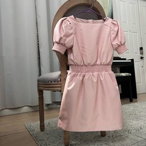 Habitual faux leather dress for girls